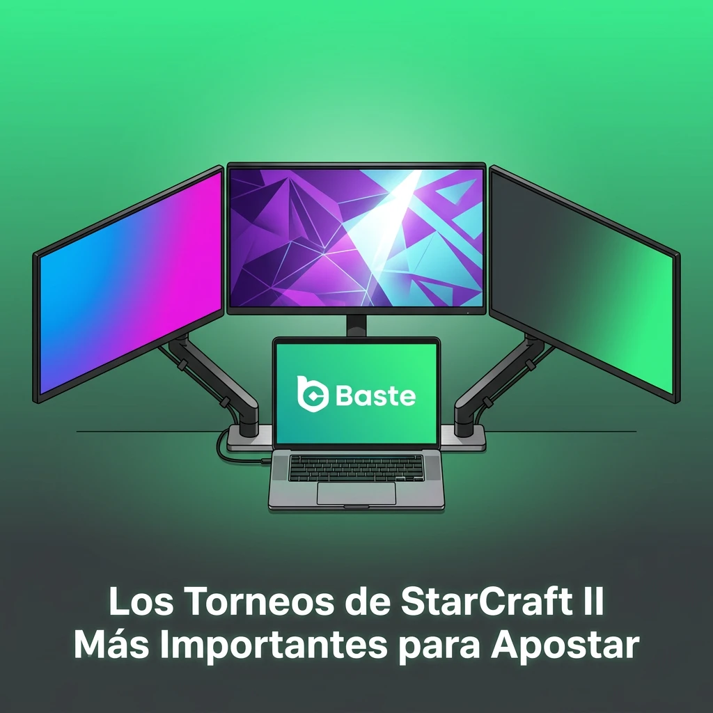 StarCraft II major tournaments for betting: GSL, IEM Katowice, ESL Masters, EWC, and HomeStory Cup logos