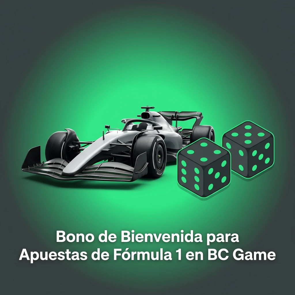BC Game welcome bonus for Formula 1 betting, available on first deposit with wagering requirements for sports markets.