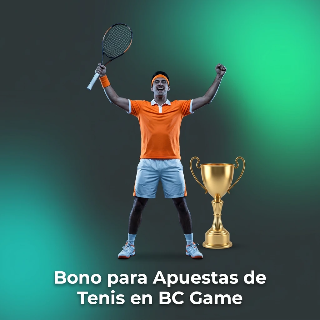 BC Game bono de bienvenida para apuestas de tenis con requisitos de depósito y rollover
