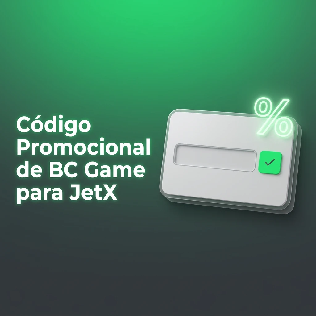 Código promocional BCBONUS de BC Game para JetX, campo de registro con bono activo al primer depósito