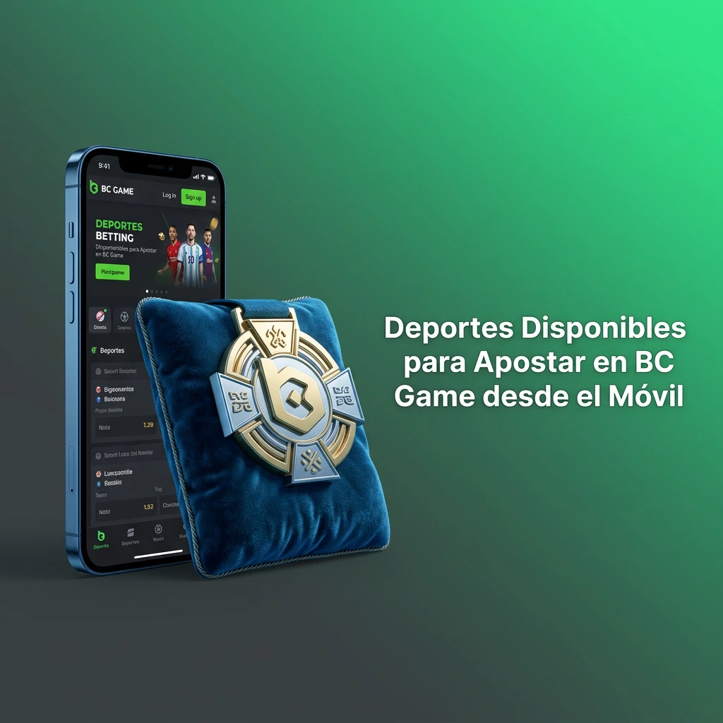 Sports betting options on BC Game mobile: football, basketball, tennis, baseball, boxing, MMA, NFL, eSports, volleyball, hockey, F1