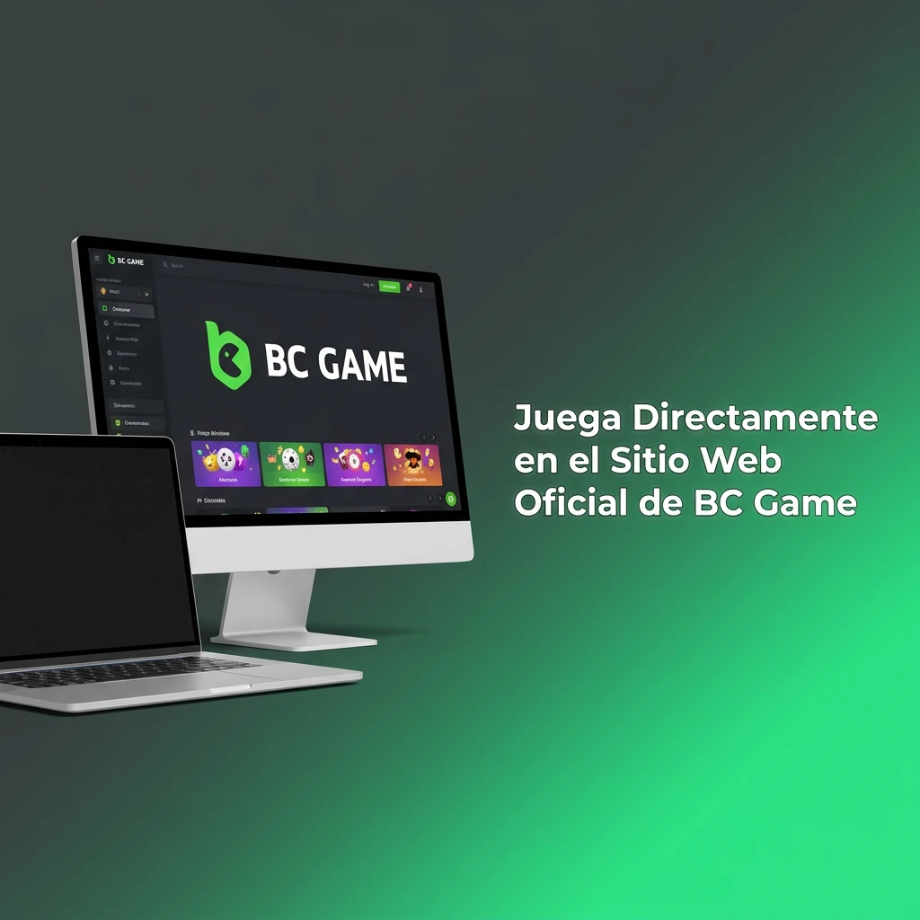 BC Game casino website interface accessible from any modern browser without downloads