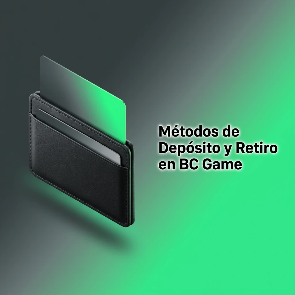 Métodos de depósito y retiro en BC Game: criptomonedas, tarjetas y billeteras digitales disponibles