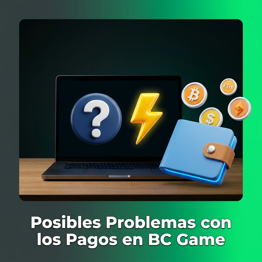 Payment issues in BC Game: unprocessed deposits, rejected withdrawals, unavailable methods, crypto errors, blocked accounts explained.