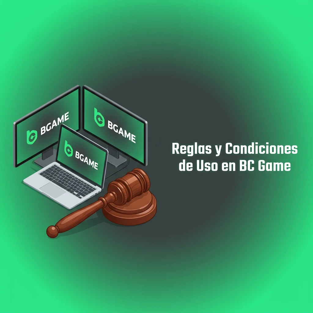 BC Game términos de uso: edad mínima 18 años, una cuenta por usuario, condiciones de bonos y verificación de fondos.