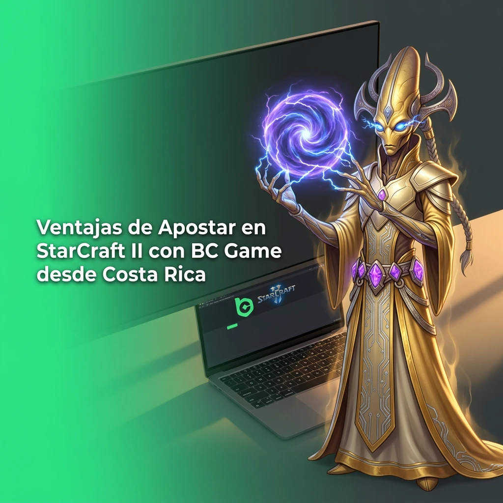 BC Game esports betting platform advantages for StarCraft II in Costa Rica, showing bonuses and features