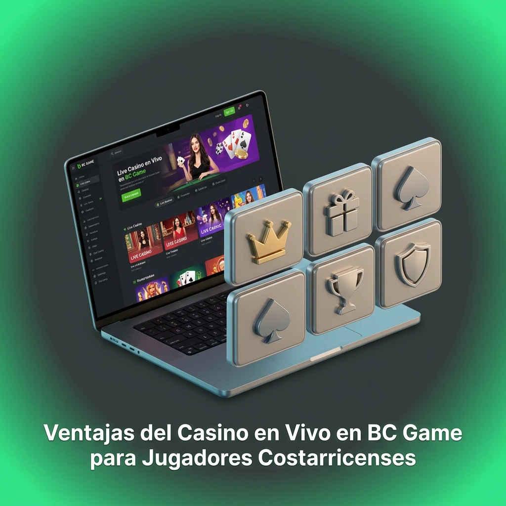 Live casino dealer at BC Game streaming HD video with chat interface for Costa Rican players on mobile and desktop