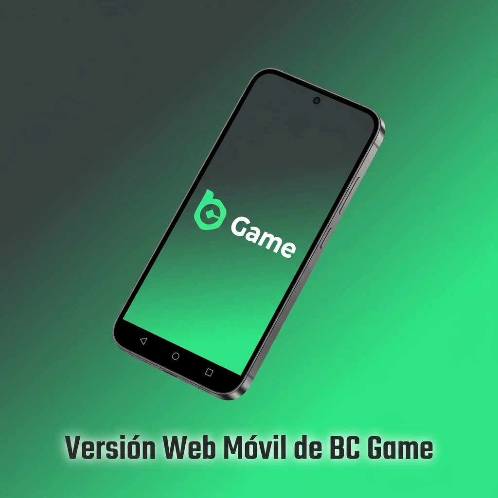 BC Game mobile web interface optimized for smartphones and tablets, showing touch-friendly casino navigation